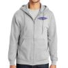 Essential Fleece Full Zip Hooded Sweatshirt Thumbnail