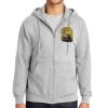 Essential Fleece Full Zip Hooded Sweatshirt Thumbnail
