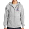 Essential Fleece Full Zip Hooded Sweatshirt Thumbnail