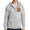 Essential Fleece Full Zip Hooded Sweatshirt Thumbnail