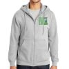 Essential Fleece Full Zip Hooded Sweatshirt Thumbnail