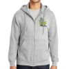Essential Fleece Full Zip Hooded Sweatshirt Thumbnail