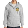 Essential Fleece Full Zip Hooded Sweatshirt Thumbnail