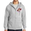 Essential Fleece Full Zip Hooded Sweatshirt Thumbnail