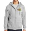 Essential Fleece Full Zip Hooded Sweatshirt Thumbnail