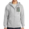 Essential Fleece Full Zip Hooded Sweatshirt Thumbnail