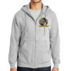 Essential Fleece Full Zip Hooded Sweatshirt Thumbnail