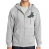 Essential Fleece Full Zip Hooded Sweatshirt Thumbnail