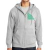 Essential Fleece Full Zip Hooded Sweatshirt Thumbnail