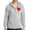 Essential Fleece Full Zip Hooded Sweatshirt Thumbnail