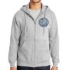Essential Fleece Full Zip Hooded Sweatshirt Thumbnail