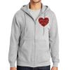 Essential Fleece Full Zip Hooded Sweatshirt Thumbnail