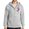 Essential Fleece Full Zip Hooded Sweatshirt Thumbnail