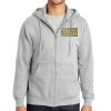 Essential Fleece Full Zip Hooded Sweatshirt Thumbnail