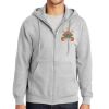 Essential Fleece Full Zip Hooded Sweatshirt Thumbnail