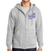Essential Fleece Full Zip Hooded Sweatshirt Thumbnail