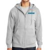 Essential Fleece Full Zip Hooded Sweatshirt Thumbnail