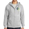 Essential Fleece Full Zip Hooded Sweatshirt Thumbnail