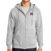 Essential Fleece Full Zip Hooded Sweatshirt Thumbnail