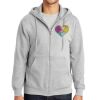 Essential Fleece Full Zip Hooded Sweatshirt Thumbnail