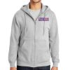 Essential Fleece Full Zip Hooded Sweatshirt Thumbnail