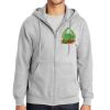Essential Fleece Full Zip Hooded Sweatshirt Thumbnail