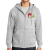 Essential Fleece Full Zip Hooded Sweatshirt Thumbnail