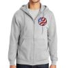 Essential Fleece Full Zip Hooded Sweatshirt Thumbnail