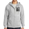 Essential Fleece Full Zip Hooded Sweatshirt Thumbnail