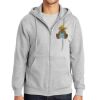 Essential Fleece Full Zip Hooded Sweatshirt Thumbnail