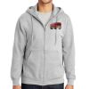 Essential Fleece Full Zip Hooded Sweatshirt Thumbnail