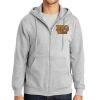 Essential Fleece Full Zip Hooded Sweatshirt Thumbnail