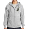 Essential Fleece Full Zip Hooded Sweatshirt Thumbnail
